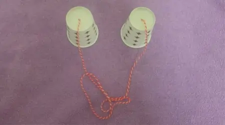 Karton Bardaktan Basit Telefon Yapımı
