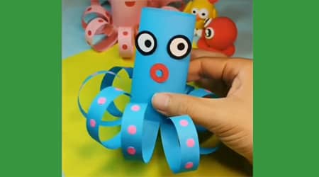 Hacer Un Pulpo De Cartón