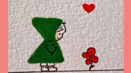 Linda Chica Fácil De Dibujo