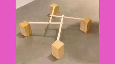 Hagamos un experimento de equilibrio con las barras