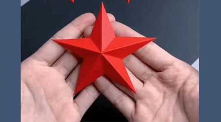 3 different ways to make stars from paper