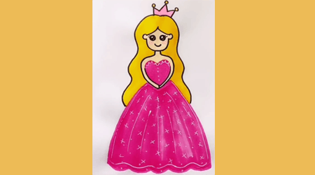 Lassen Sie uns Prinzessin zeichnen