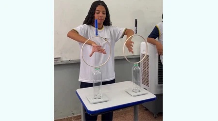 Experimento de la ley de Newton
