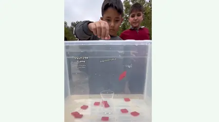 Su Üstünden Atılan Nesneyi Su Altındaki Hedefe Ulaştıralım