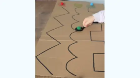 Çizgilerle Kalem Tutma Becerisini Geliştiriyoruz