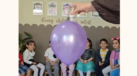Balon İle Su Taşıma Deneyi