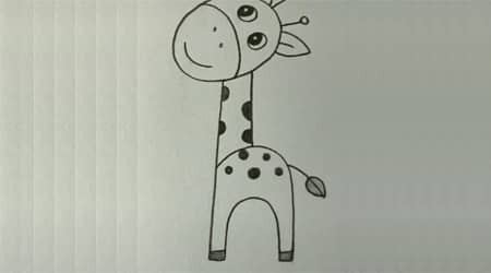 Dibujar Una Jirafa