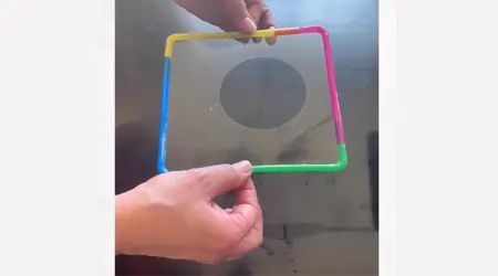 Oberflächenspannungsexperiment