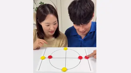 Çemberde Akıl Oyunu: Üç Taşı Yan Yana Getir