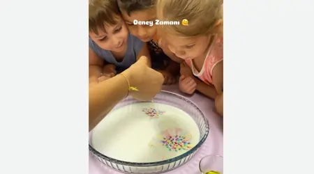 Expérience Color Fest à la maison avec des enfants : activité scientifique amusante et éducative - 8 ans et plus