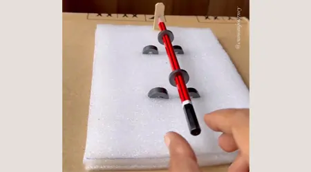 Auf der Jagd nach der unsichtbaren Kraft: Magnetisierungsexperiment