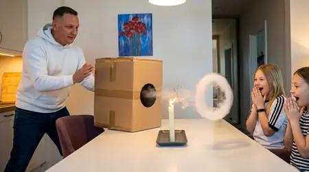 Görünmez Hava Yumruğu: Karton Kutudan Hava Topu Nasıl Yapılır?