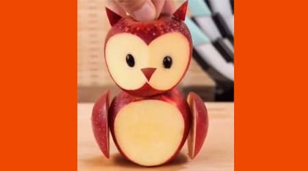 Machen Sie eine Eule mit Apple