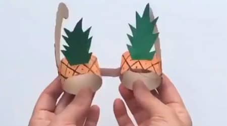 Hacer Gafas De Cartón