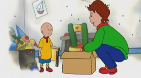 Caillou'nun Büyük Satışı